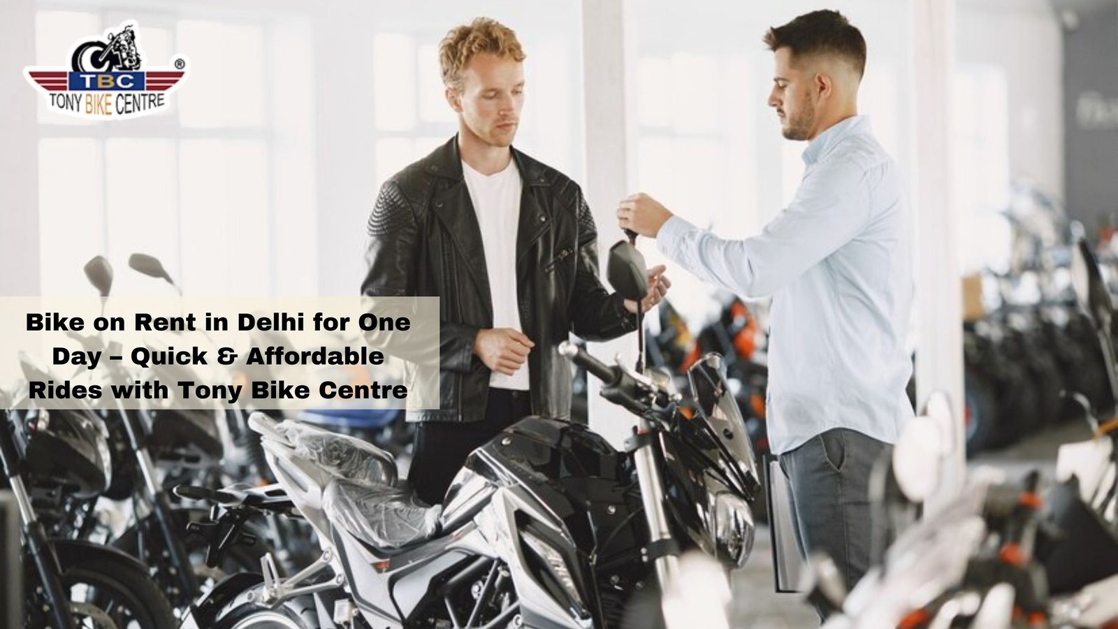 Bike on Rent in Delhi for One Day